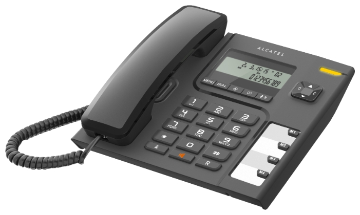 Проводной телефон Alcatel T56, черный