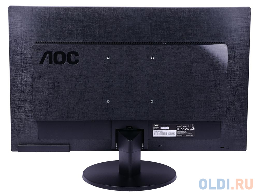 Монитор 23.6" AOC M2470SWH MVA, 1920x1080, 250 cd/m2, DCR 50M:1, D-Sub, HDMI*2, 1Wx2, Headph.Out, vesa в Москвe