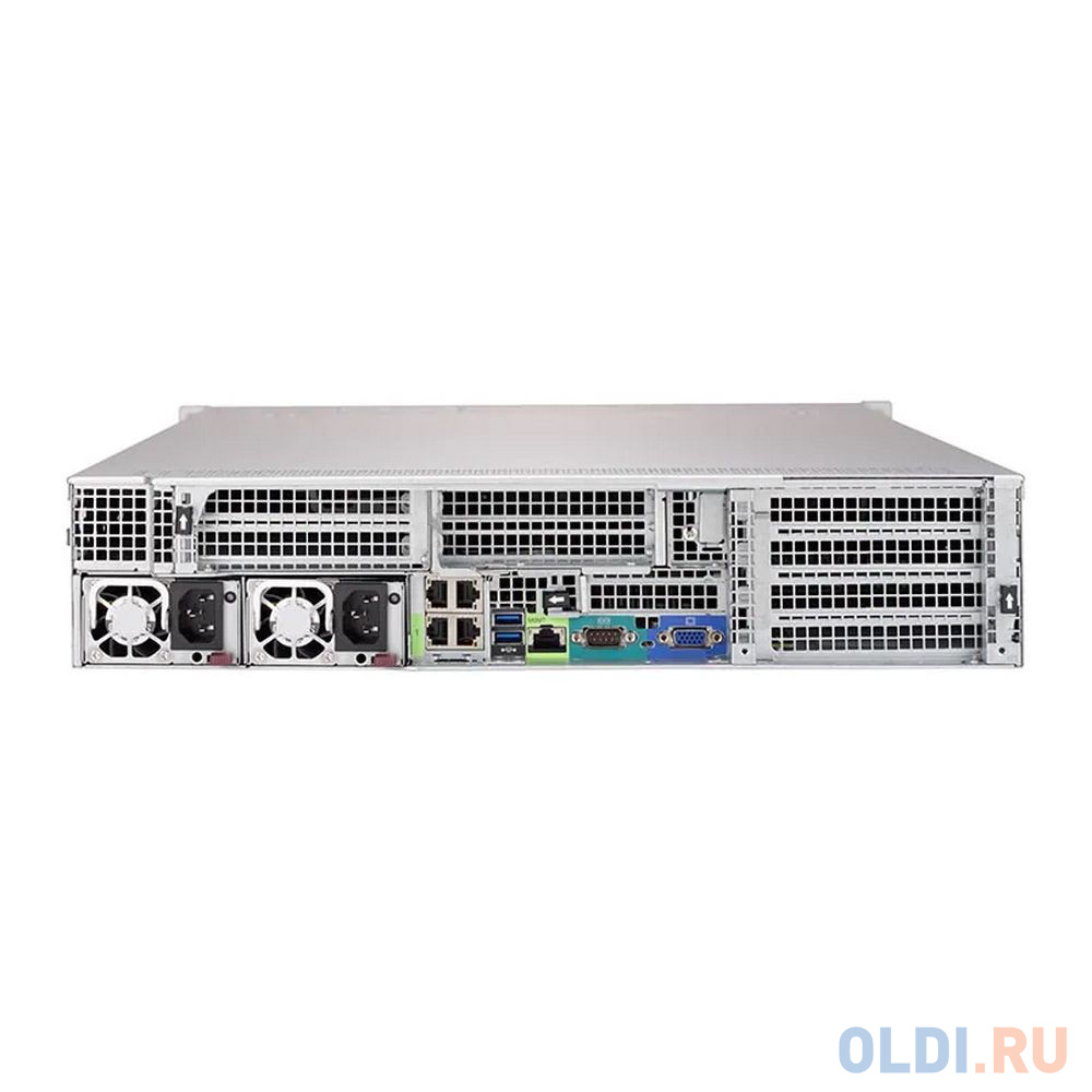 SYS-2029U-TR4 2U, 2xLGA3647 (up to 205W), iC621 (X121PU), 24xDDR4, up to 24x2.5 SAS/SATA, up to 4x2.5 NVME Gen3 (optional), 4x 1000Base-T (i350), 2x P