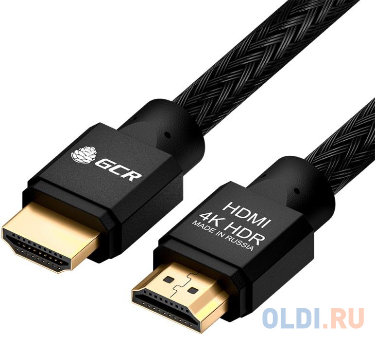 Greenconnect Кабель 1.5m HDMI версия 2.0, HDR 4:2:2, Ultra HD, 4K 60 fps 60Hz/5K*30Hz, 3D, AUDIO, 18.0 Гбит/с, 28/28 AWG, OD7.3mm, тройной экран, нейл