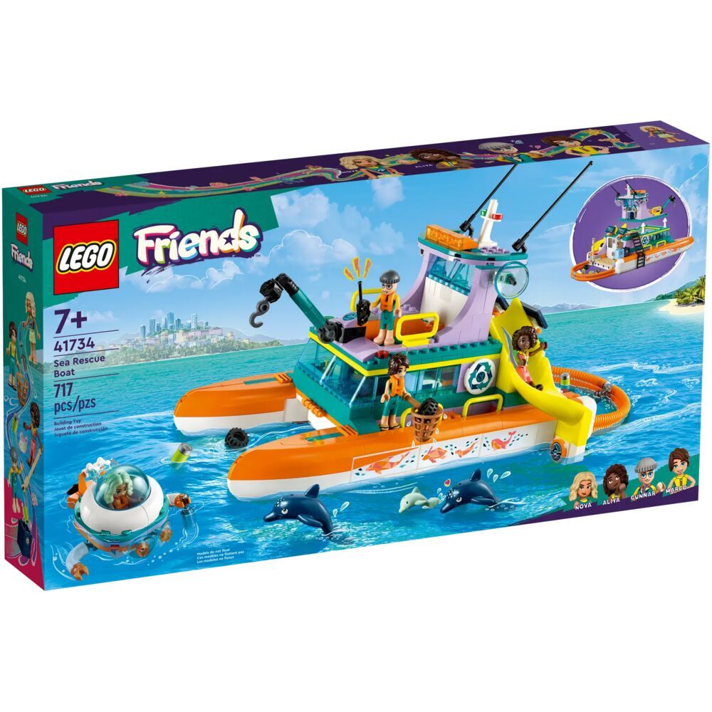 LEGO Friends Морская спасательная лодка 41734 в Москвe