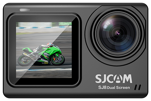 Экшн-камера SJCAM SJ8 Dual Screen, 16 MP, 3840x2160, 2.33" cенсорный ЖК, USB, WiFi, черный (SJCAM-SJ8-DUALSCREEN)