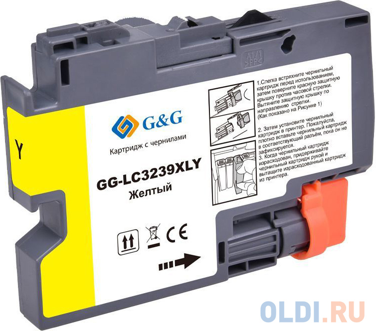 Картридж G&G GG-LC3239XLY 5000стр Желтый в Москвe