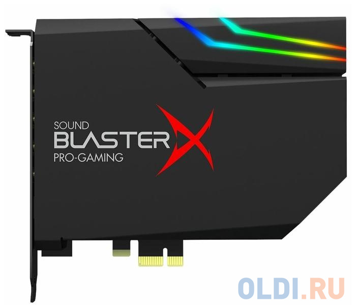 Звуковая карта Creative PCI-E BlasterX AE-5 Plus (BlasterX Acoustic Engine) 5.1 Ret