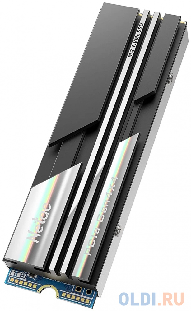 Твердотельный накопитель SSD M.2 Netac 500Gb NV5000 Series <NT01NV5000-500-E4X> Retail (PCI-E 4.0 x4, up to 5000/2500MBs, 3D NAND, 350TBW, NVMe,