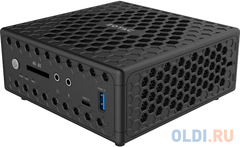 Платформа ZBOX-CI331NANO-BE FANLESS, Intel N5100, 2X DDR4-2933, 2x GLAN, WIFI ac, BT, SATA III SLOT, DP/HDMI/VGA, EU+UK PLUG (622878)