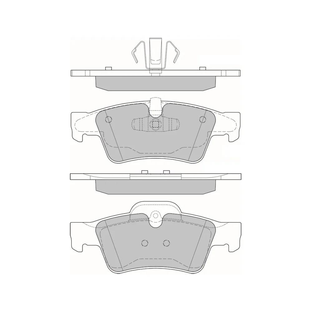 Дисковые тормозные колодки Avantech