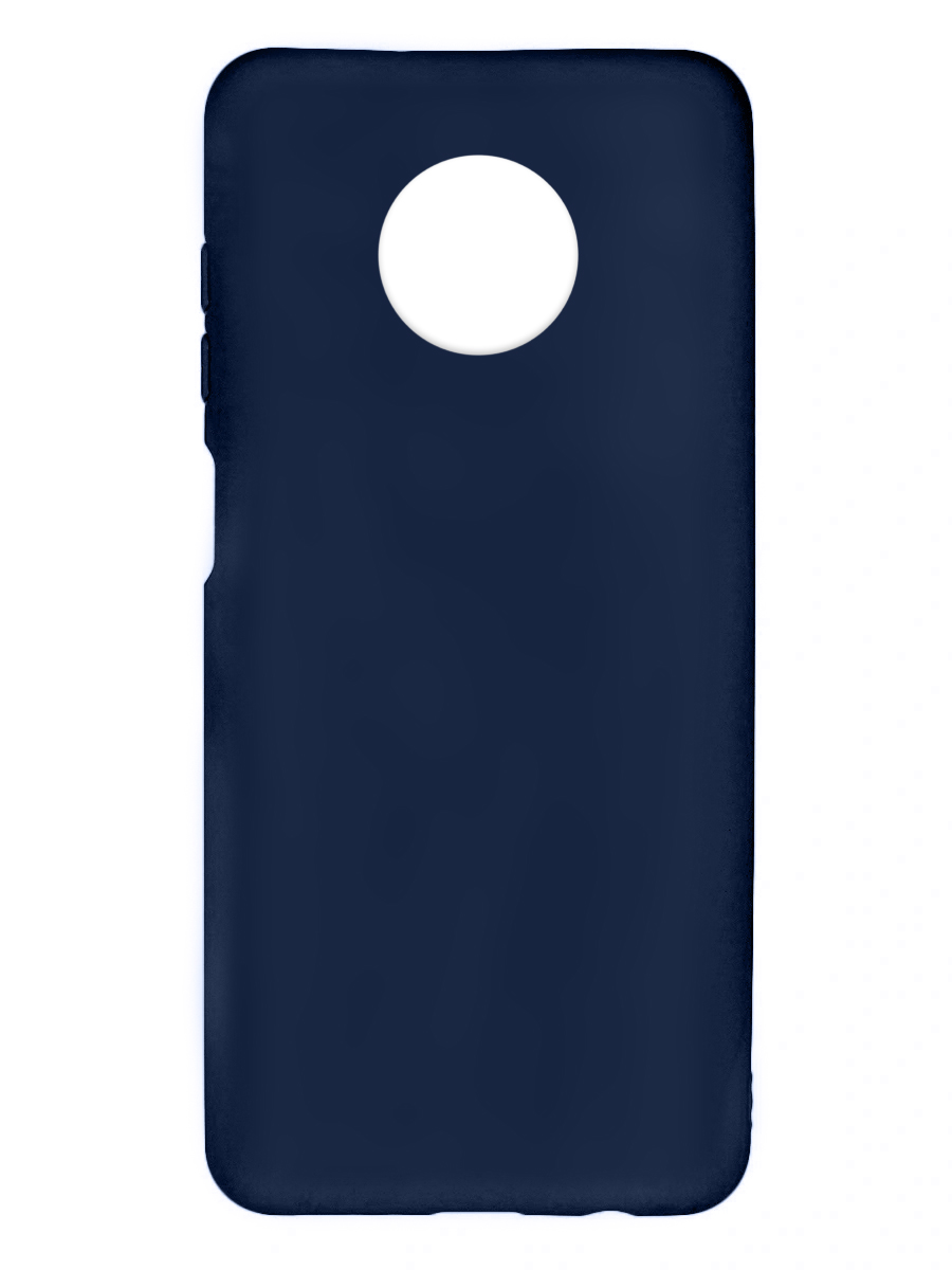 Чехол силиконовый Alwio для Xiaomi Redmi Note 9T soft touch тёмно-синий