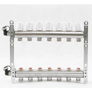 Коллекторная группа Uni-Fitt 1''х3/4'' 7 выходов с регулировочными и термостатическими вентилями (451I4307)
