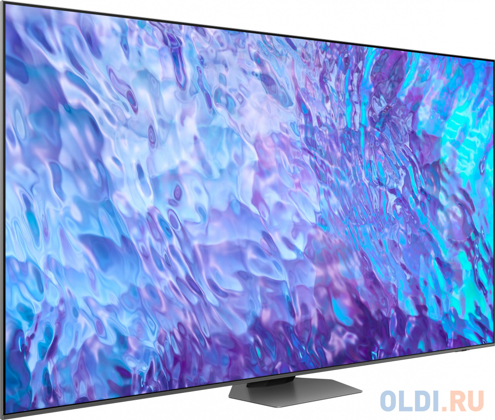 Телевизор QLED Samsung 98" QE98Q80CAUXCE Series 9 черный 4K Ultra HD 120Hz DVB-T2 DVB-C DVB-S2 USB WiFi Smart TV