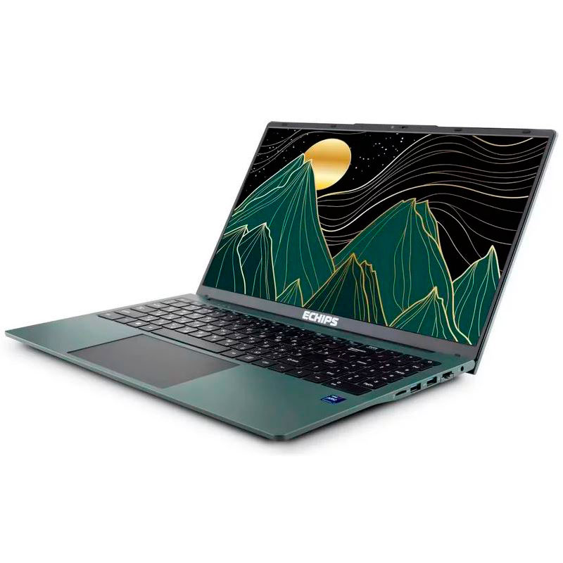 Ноутбук Echips Malachite NQ15E (Intel Celeron N100 1.1Ghz/8192Mb/256Gb SSD/Intel UHD Graphics/Wi-Fi/Bluetooth/Cam/15.6/1920x1080/Windows 11 Pro)