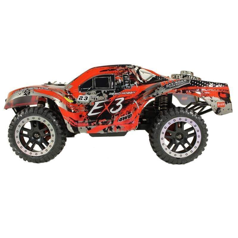 Радиоуправляемая игрушка Remo Hobby Шорт-корс 4WD RTR 1:10 RH10EX3UPG-RED в Москвe