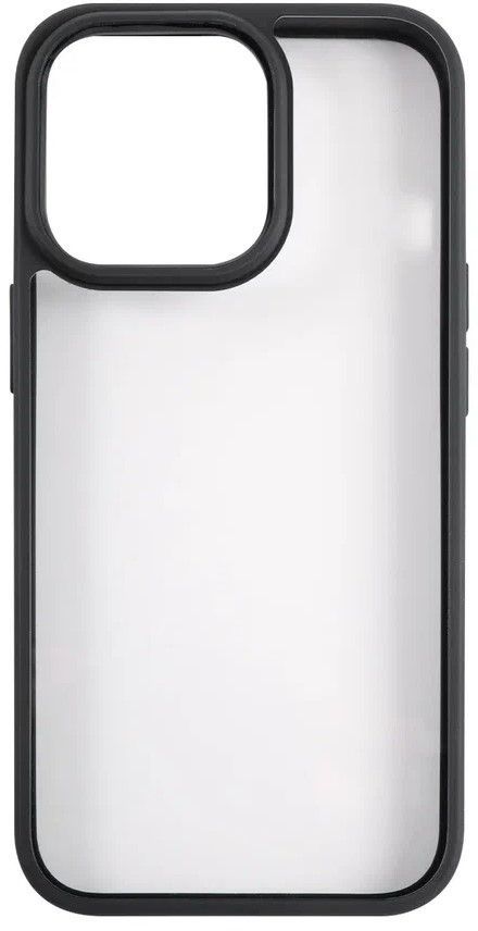Чехол накладка прозрачная Usams US-BH770 для iPhone 13 Pro силиконовым край черный (IP13PPJX01)
