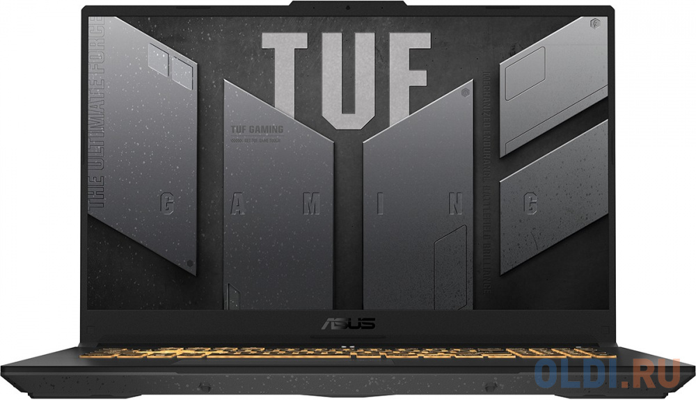 Ноутбук ASUS TUF FX707ZC4-HX015 90NR0GX1-M000L0 17.3" 1920x1080 Intel Core i7-12700H RAM 16Гб SSD 1Тб RTX 3050 4Гб ENG/RUS DOS черный 2.6 кг 90NR в Москвe