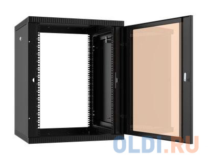Шкаф коммутационный C3 Solutions WALLBOX 6-65 B (NT084686) настенный 6U 600x520мм пер.дв.стекл направл.под закл.гайки 75кг черный 470мм 16.5кг 340мм I