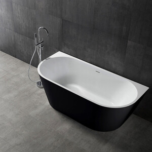 Акриловая ванна Abber 170х80 черная (AB9216-1.7MB)