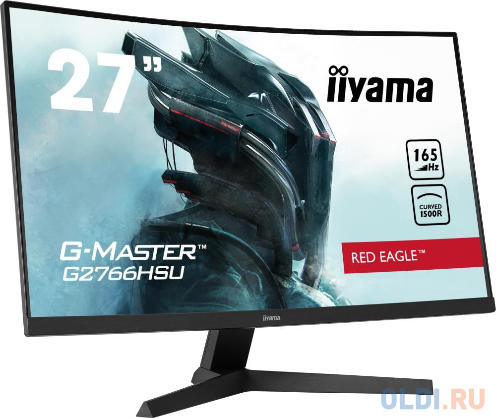 Монитор Iiyama 27" Red Eagle G2766HSU-B1 VA 1920x1080 165Hz 250cd/m2 16:9