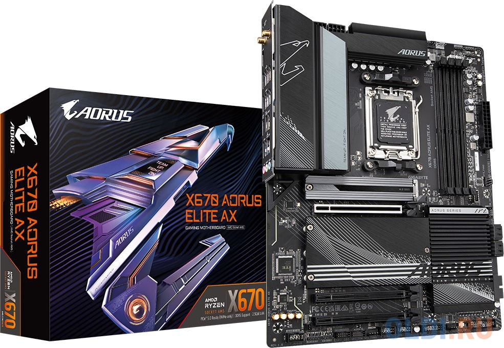 Материнская плата GigaByte X670 AORUS ELITE AX