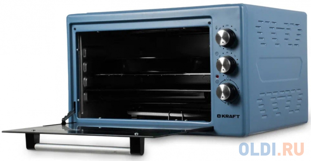 KRAFT KKF-MO 3801 BU Мини-печь, 38 л, синий