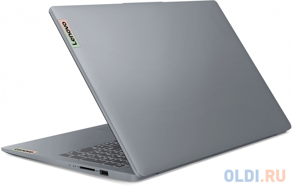 Ноутбук LENOVO IdeaPad Slim 3 AMD Ryzen 5 7530U/16Gb/512Gb SSD/16" IPS WUXGA/VGA int/noOS/grey