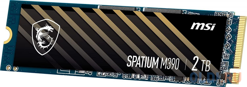 SSD жесткий диск NVME M.2 2TB SPATIUM M390 2TB MSI в Москвe