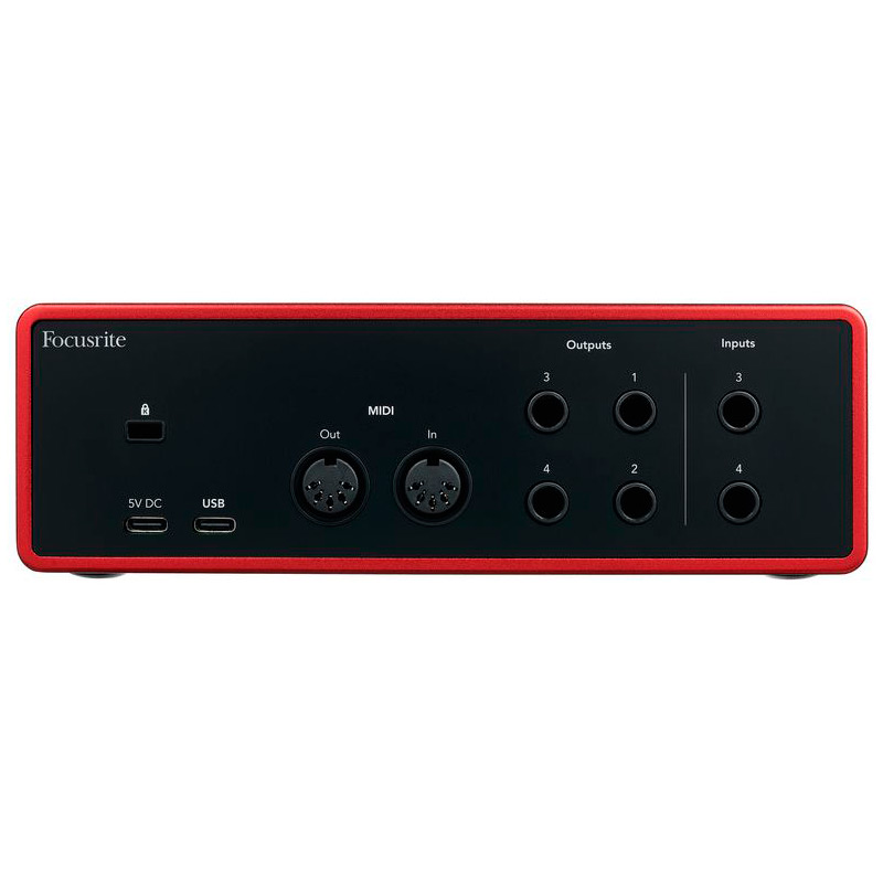 Аудиоинтерфейс Focusrite Scarlett 4i4 4th Gen