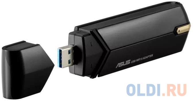 ASUS USB-AX56 // WI-FI 802.11ax, 567 + 1201 Mbps USB 3.0 Adapter + внешняя антенна ; 90IG06H0-MO0R00 в Москвe