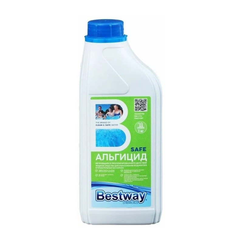 Жидкость для борьбы с водорослями BestWay Chemicals Альгицид непенящийся 1L ASP1LBW