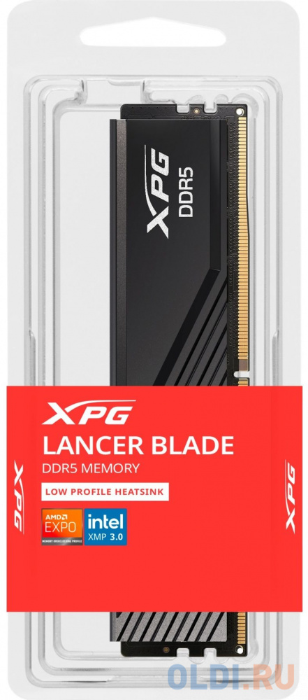 Модуль памяти XPG LANCER Blade 16GB DDR5-5600 AX5U5600C4616G-SLABBK, CL46, 1.1V BLACK ADATA