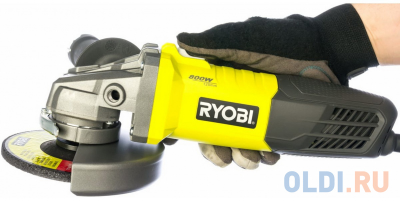 Ryobi Угловая шлифмашина RAG800-125S 5133002493 в Москвe