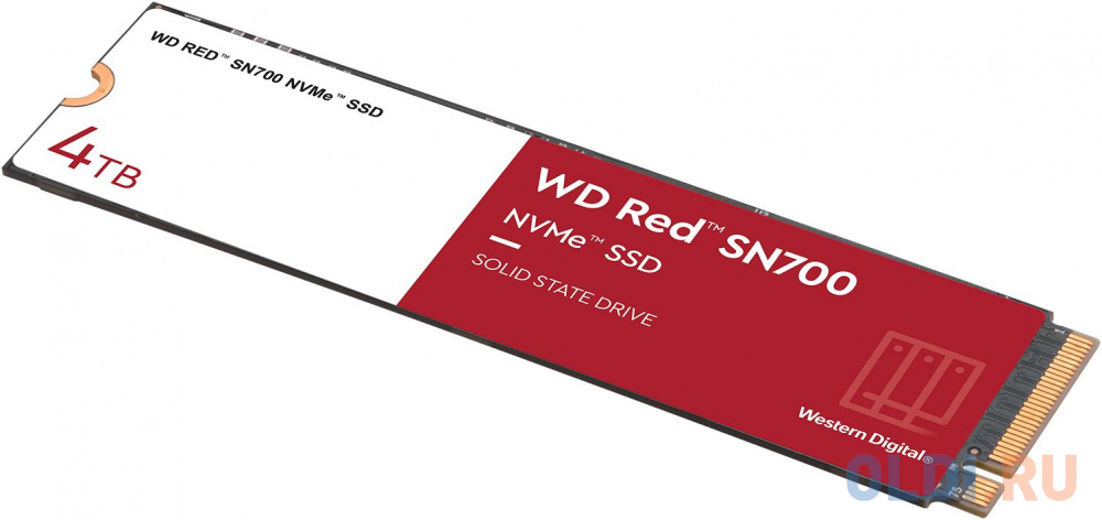 SSD жесткий диск M.2 2280 4TB RED WDS400T1R0C WDC