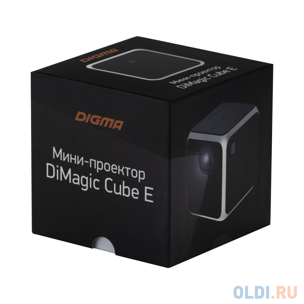 Мини-кинотеатр Digma DiMagic Cube E черный/белый (DM004)
