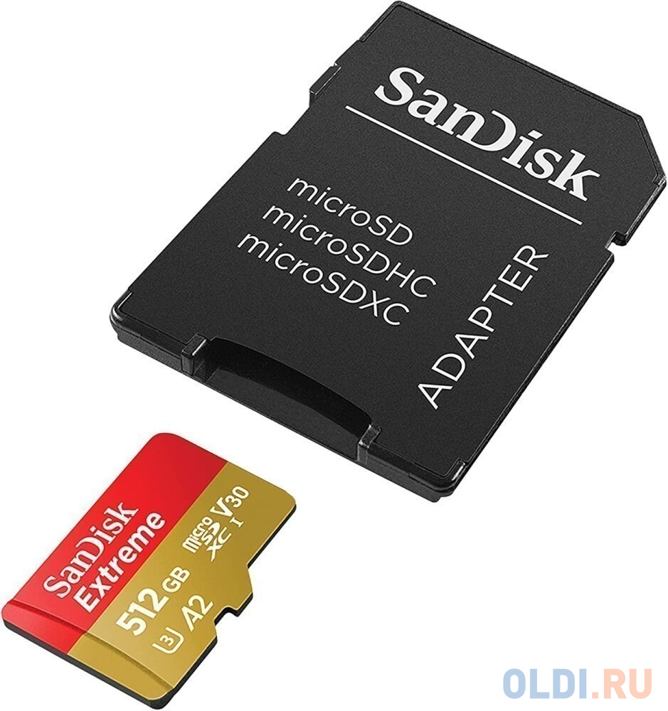 Карта памяти microSDXC 512Gb SanDisk Ultra