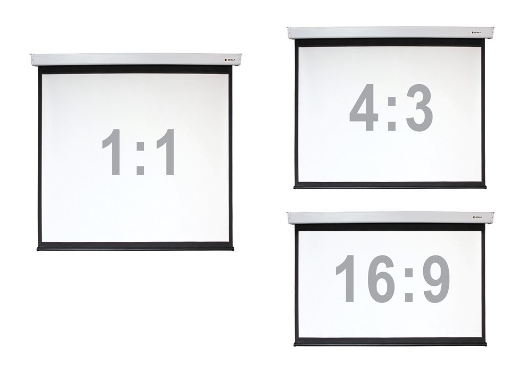 Экран для проектора настенный с электроприводом Digis DSEF-16904 (Electra-F, формат 16:9, 108", 246x144, рабочая поверхность 240x135, MW)