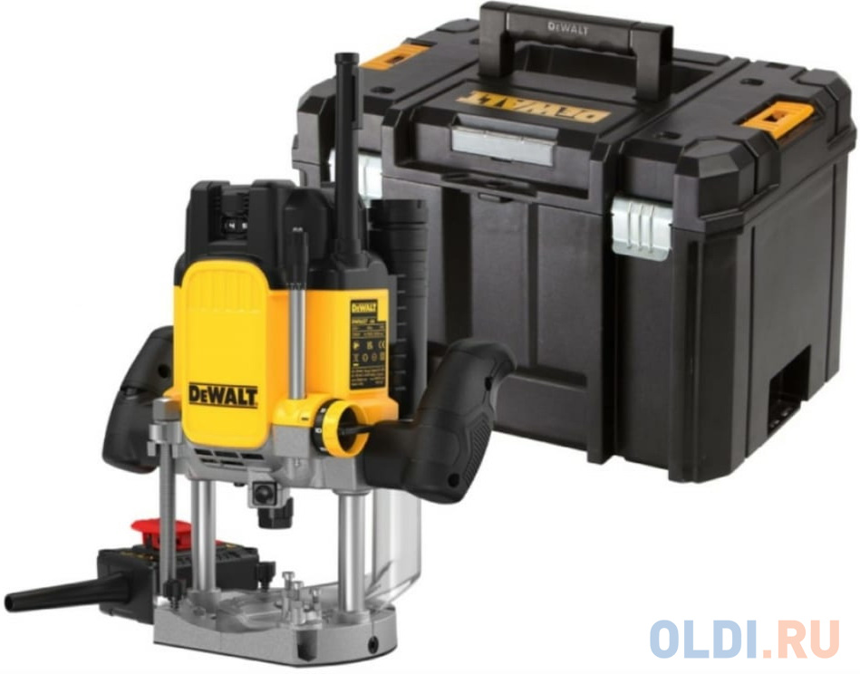 Фрезер двуручный, регулир-ка скорости DeWalt DWE627KT-QS 2300 Вт, 9000-22000 об/мин, ход 80 мм в Москвe