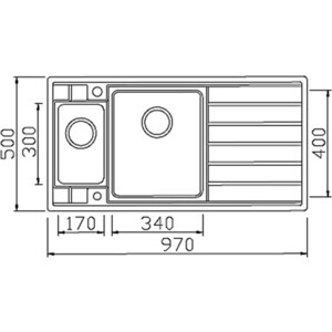 Кухонная мойка Seaman Eco Roma SMR-9750B2.B Steel Satin в Москвe