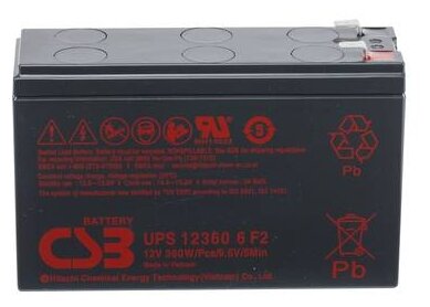 Аккумуляторная батарея для ИБП CSB UPS123606, 12V, 6Ah