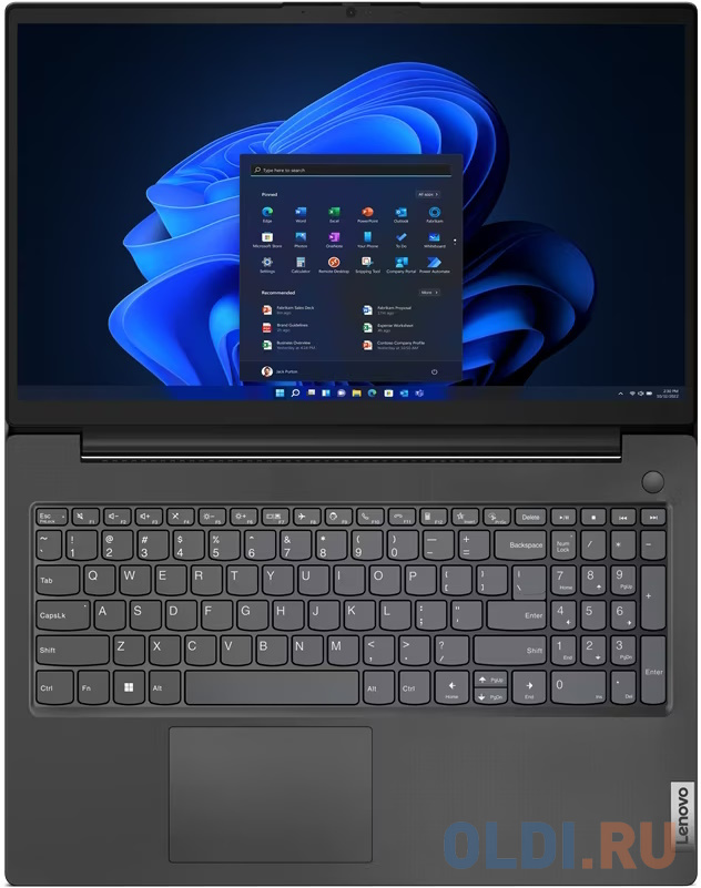 Ноутбук 15.6" FHD LENOVO V15 G4 IRU black (Core i5 13420H/8Gb/256Gb SSD/VGA int/noOS) (83A10097RU)