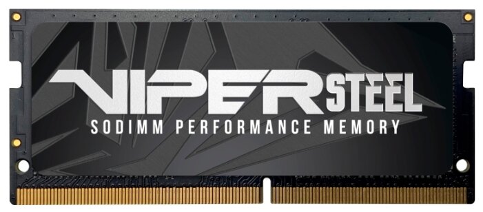 Память DDR4 SODIMM 8Gb, 2400MHz, CL15, 1.2 В, Patriot Memory, Viper Steel (PVS48G240C5S)