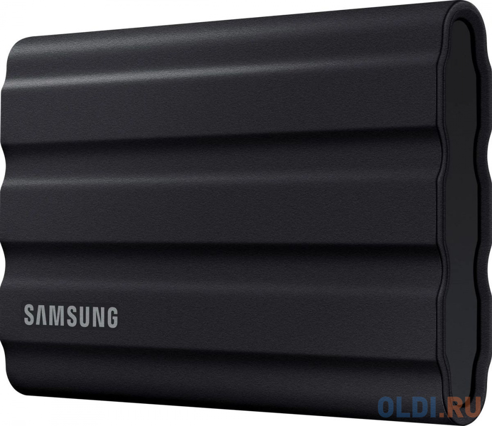 Внешние HDD и SSD/ Samsung External SSD T7 Shield, 4TB, Type C-to-C/A, USB 3.2 Gen2, R/W 1050/1000MB/s, IP65, 88x59x13mm, 98g, Black (12 мес.)