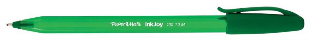 Ручка шариковая Paper Mate Inkjoy (S0957150) зеленая, корпус зеленый (50 шт. в уп-ке) в Москвe