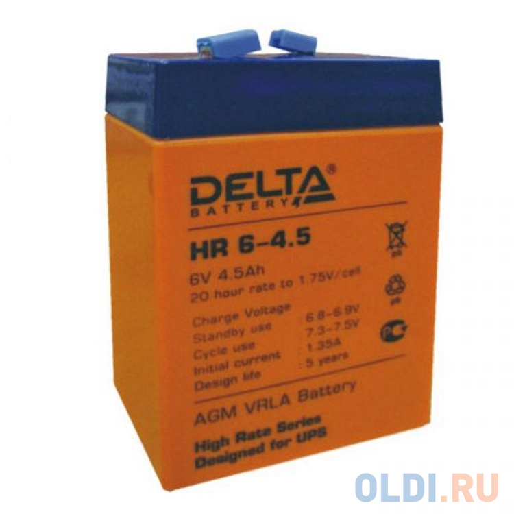 Батарея Delta HR 6-4.5 4.5Ач 6Bт