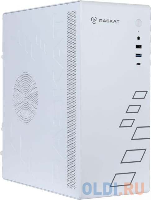 Компьютер Raskat Standart 500 (Intel Core i5 10400, RAM 16Gb, SSD 480Gb, no OS, kb+ms, white)