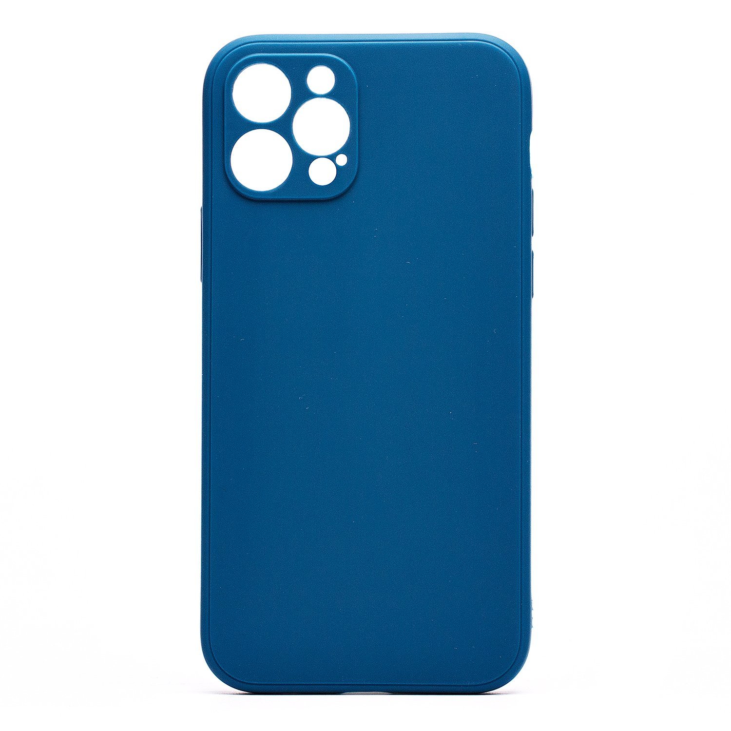 Чехол-накладка Activ Full Original Design для смартфона Apple iPhone 12 Pro, силикон, синий (207809)