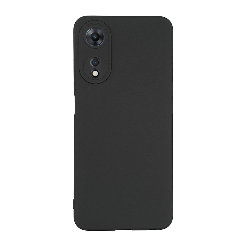 Чехол G-Case для Oppo A58 Silicone Black G0073BL в Москвe