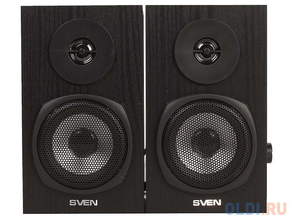 Колонки Sven SPS-575  Black чёрный, 2.0, USB, мощность 2x3 Вт(RMS)