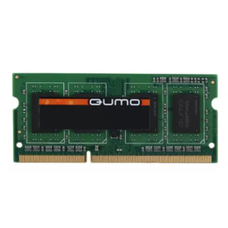 Память DDR3L SODIMM 2Gb, 1600MHz, CL11, 1.35 В, Qumo (QUM3S-2G1600T11L)