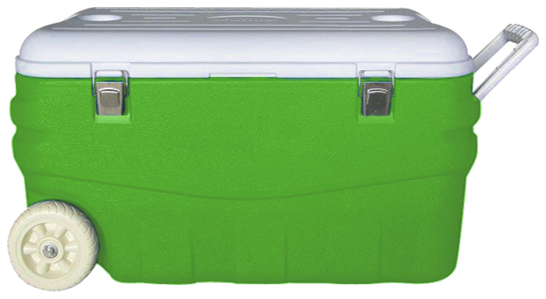 Автохолодильник Арктика 2000-80, 80л, зеленый/белый (2000-80/GRE)