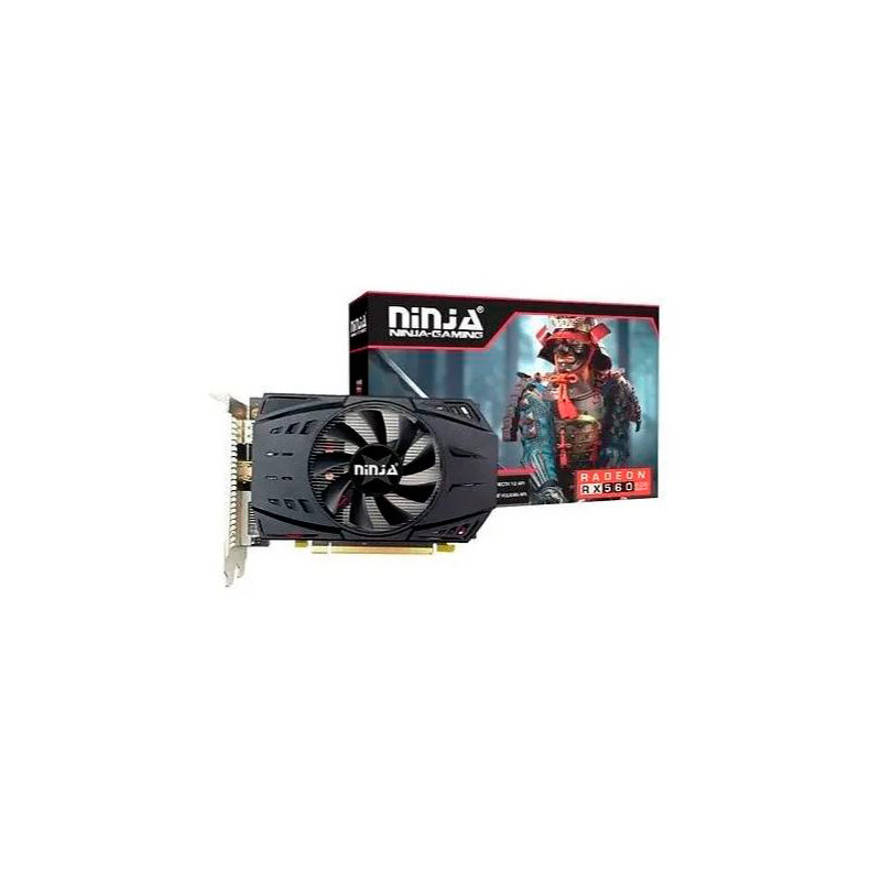 Видеокарта Sinotex Ninja Radeon RX 560 1175MHz PCI-E 4096Mb 6000MHz 128-bit DVI HDMI DP AFRX56045F