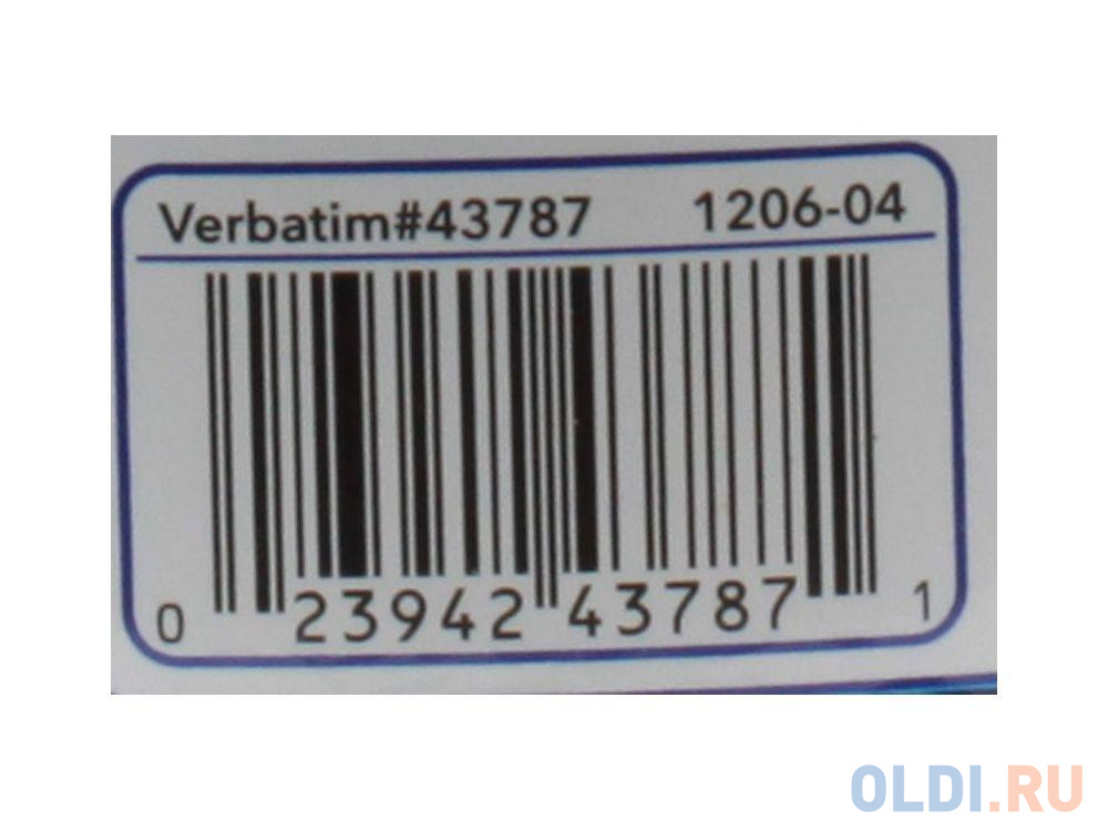 Диски CD-R Verbatim 700Mb 52x Shrink 50шт 43787